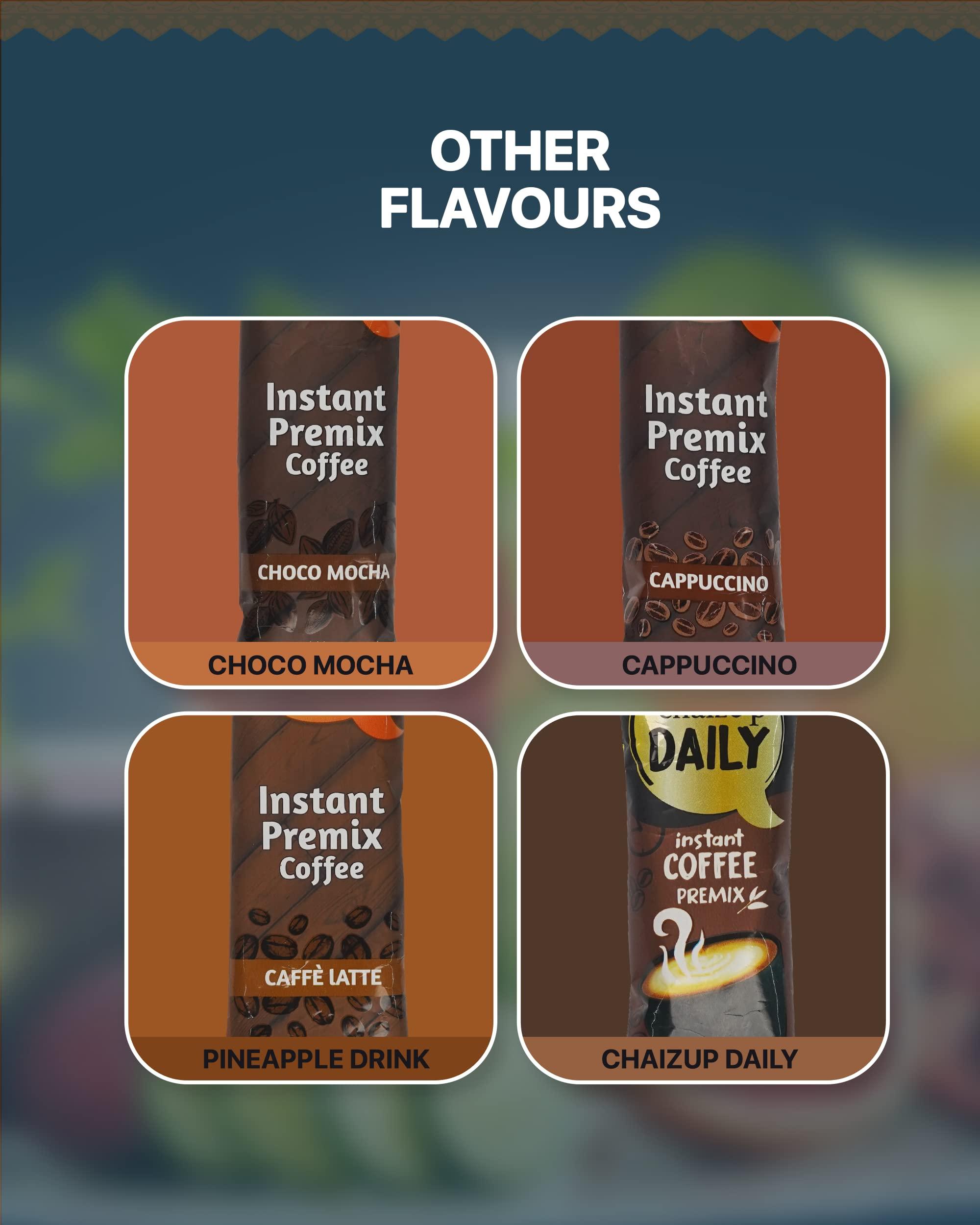 Chaizup Chaizup Instant Premix Coffee 30 Sachets, 20gm x 30 Sachets, 30 Serves, 480gm, Ready To Drink Premix Coffee, Premix Coffee Powder, 1 Min Coffee