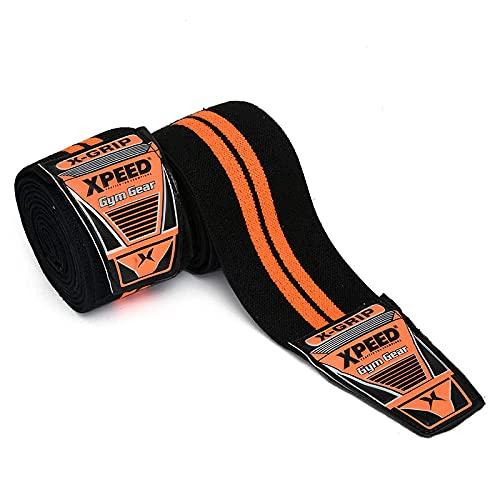Xpeed XPEED Line Knee Cap Wrap Support for Knee Men Weight Lifting Knee Support Wrap for Squats Knee Brace Sleeve Adjustable Wrap Gym Wrap Workout Home Fitness & Sports Training