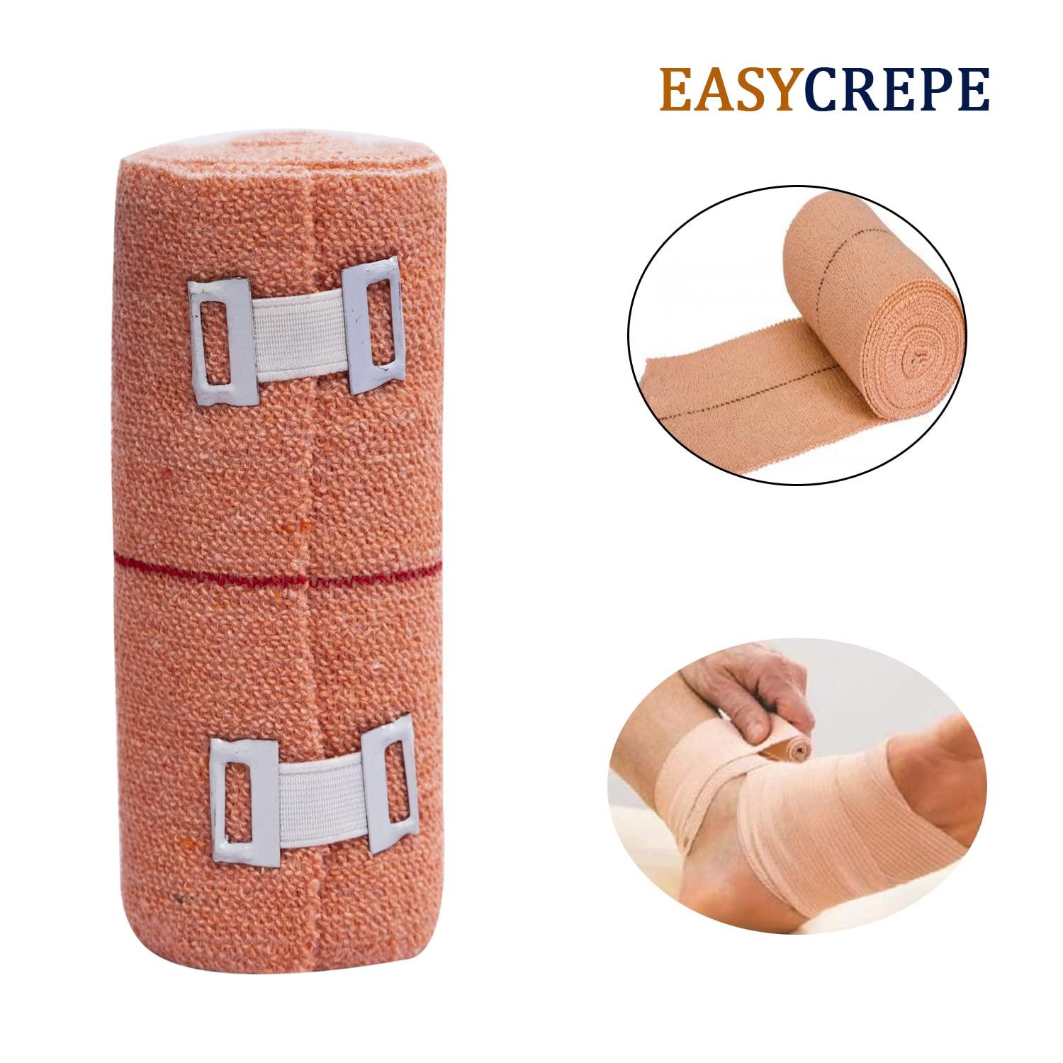 EASYAID EASYAID Cotton Crepe Bandage for Pain Relief, 10cm X 4mt