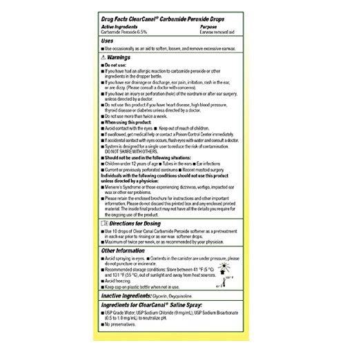 NeilMed NeilMed Clearcanal Ear Wax Removal Complete Kit 2.5oz (75mL)