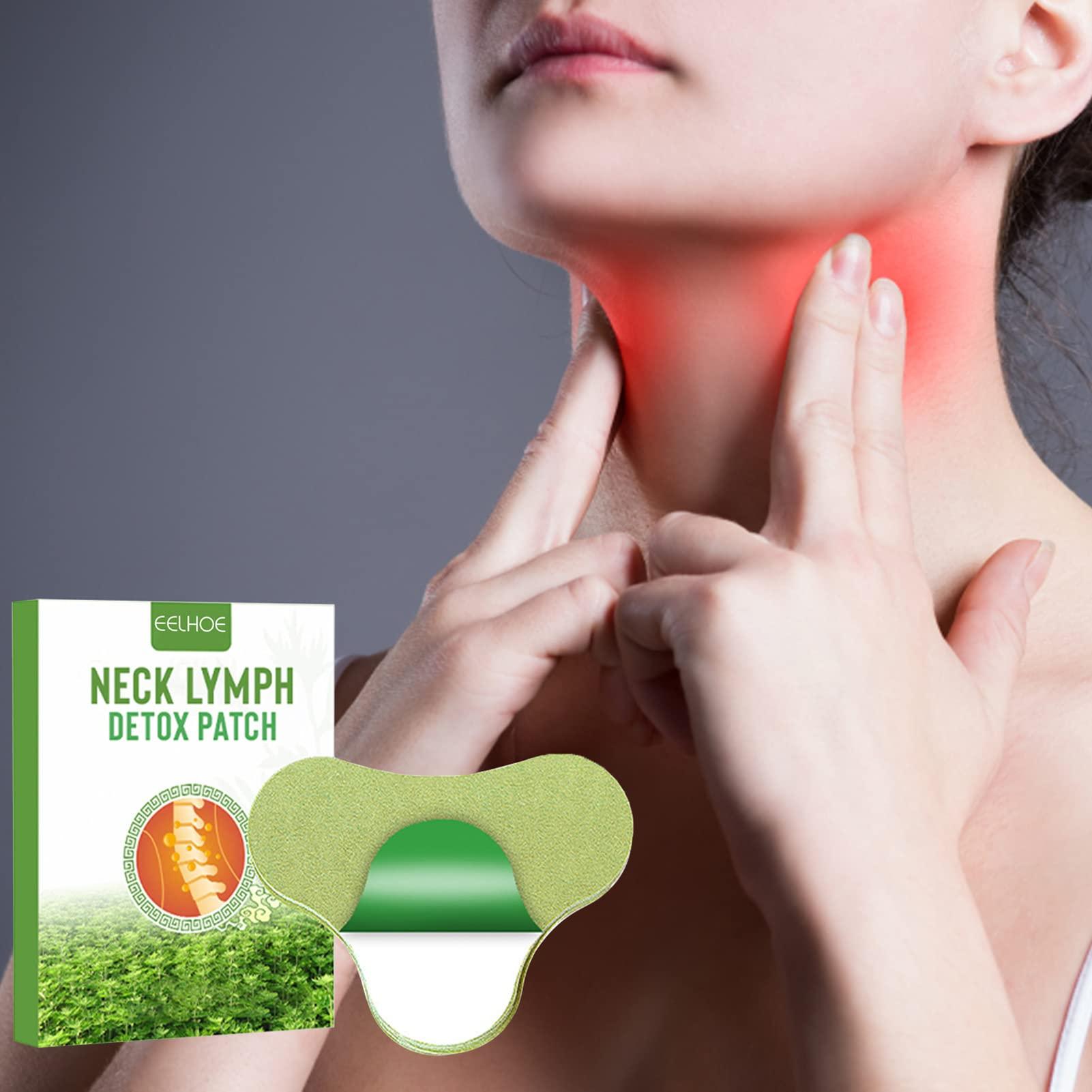 RYAP 12Pcs Lymphatic Detox Patches Neck/Armpit -Swelling Patch Pads