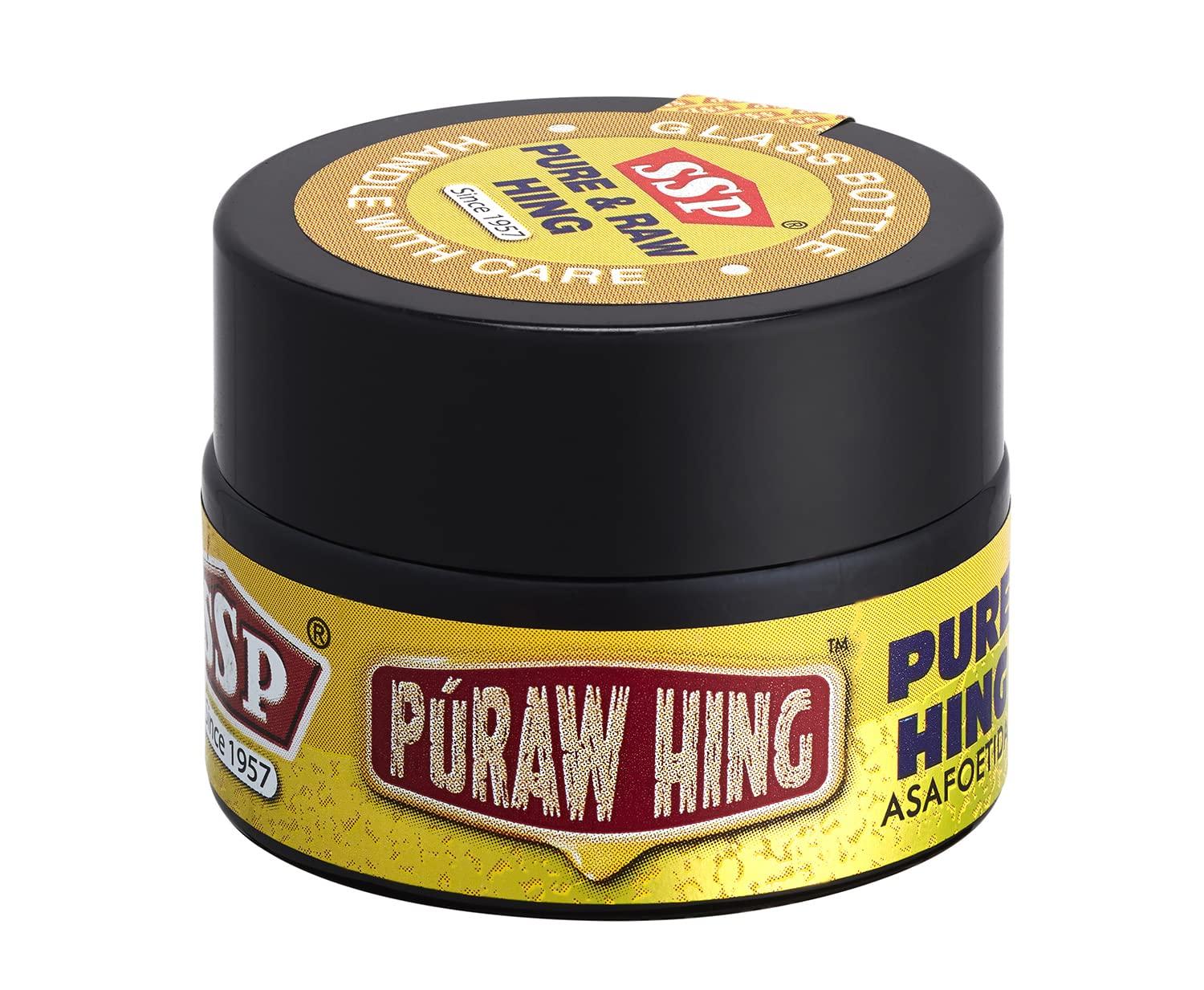 SSP ASAFOETIDA PURAW - PURE ASAFOETIDA 10g (PURE HING - ZERO Additives)
