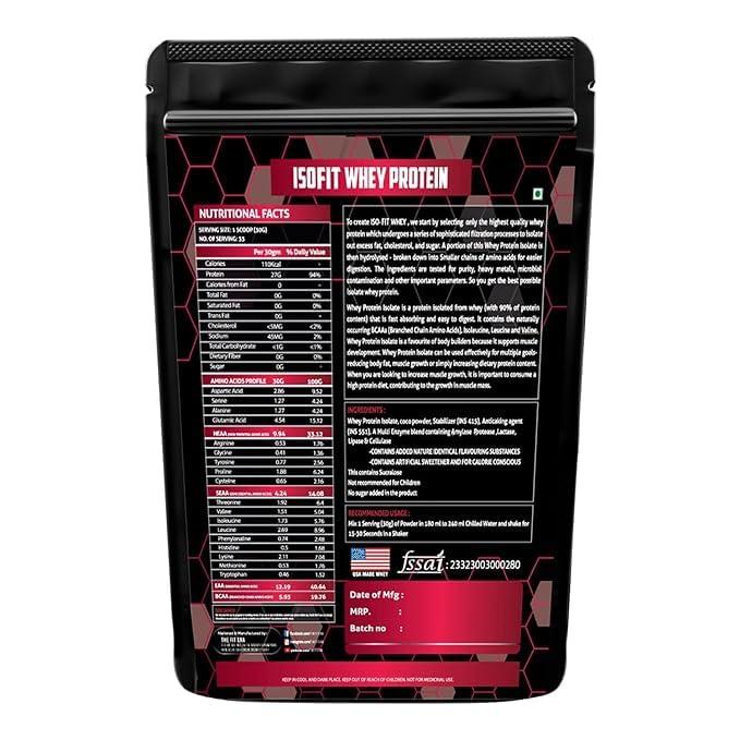 THE FIT ERA THE FIT ERA Whey Body building Protein powder Isolate 90% for Men & Women (1)