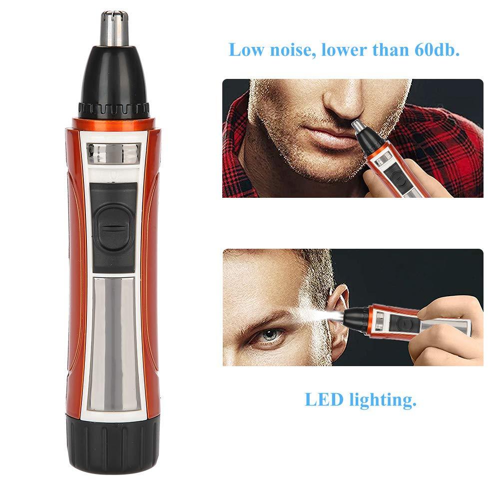 Fabater Electric Nose Hair Removal, Electric Ear Hair Clipper, Nose Hair Trimmer, for Home with LED Lighting Trimming Nose Hair Easy to Use