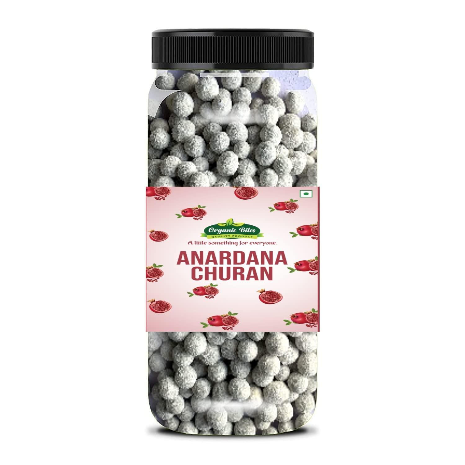 Organic Bites Organic Bites Anardana Churan (Anardana Goli) - 200 gm (Jar Pack)