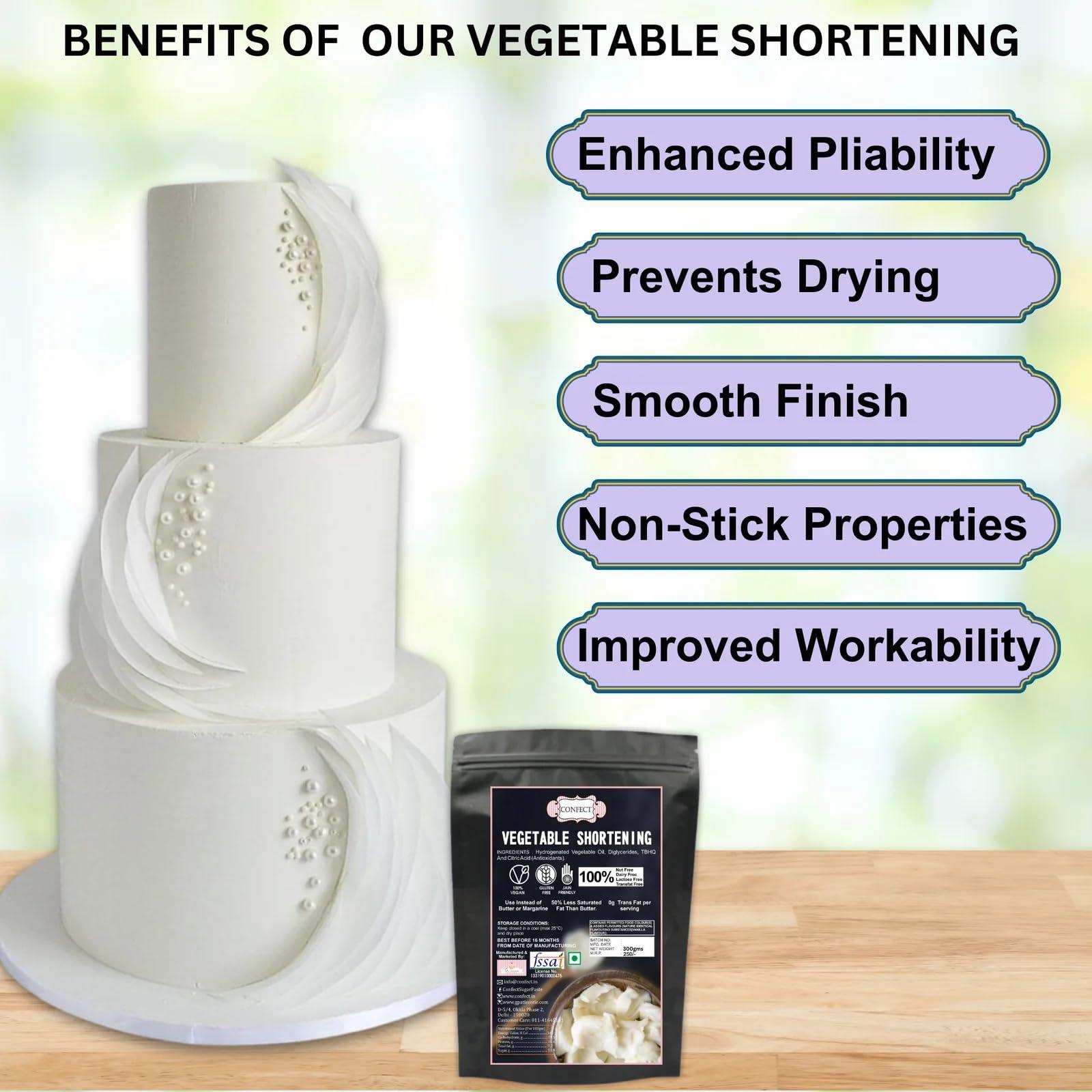 Confect Confect Vegetable Shortening,0.4 Kilograms