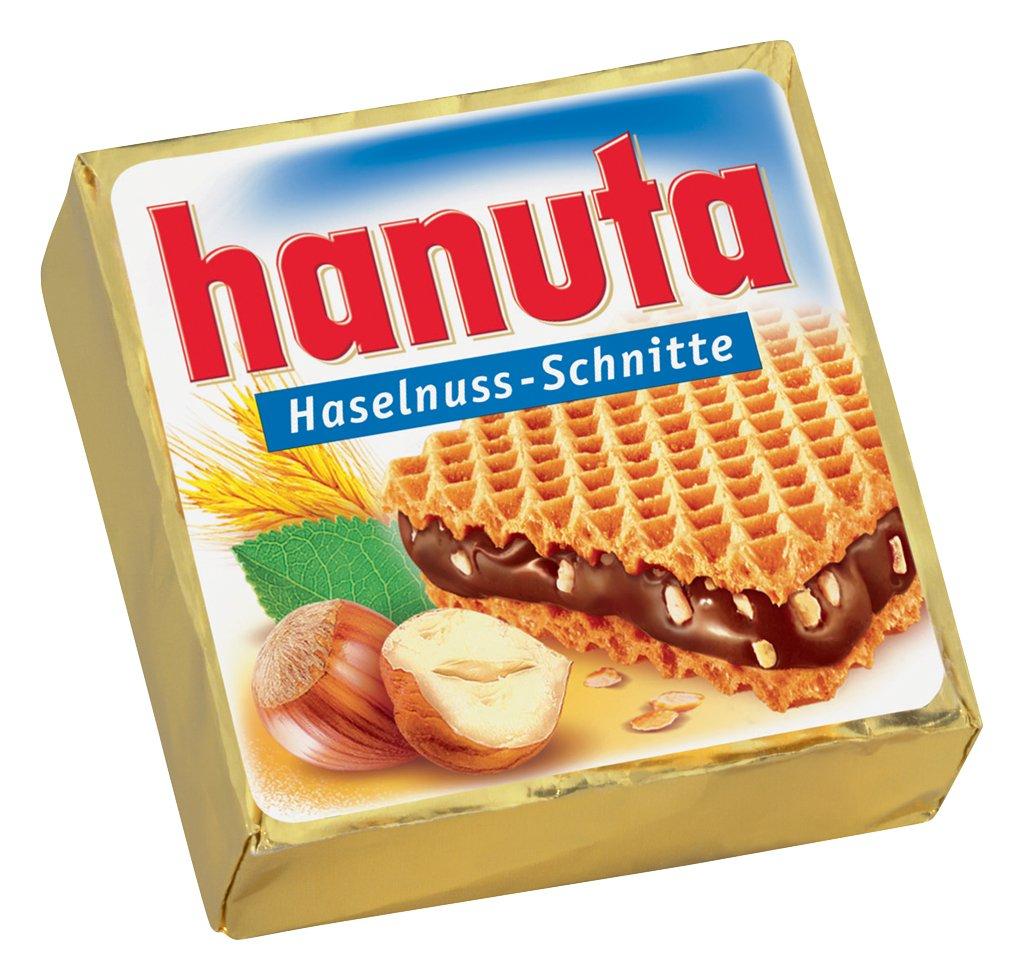 Ferrero Ferrero Hanuta Hazelnut Cream Wafer; 10 pack, 220 Grams