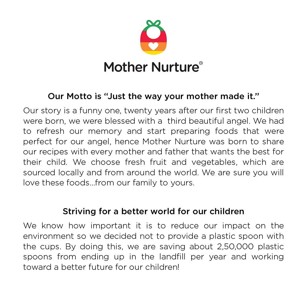 Mother Nurture Banana Fanana 100g - Pure Banana Puree - Stage 1 Baby Food (Pack of 4) | Mother Nurture