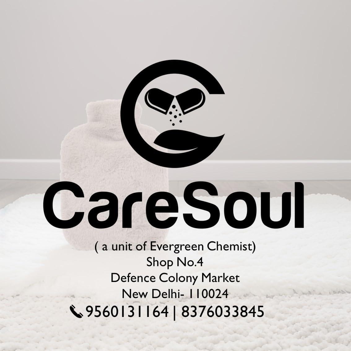 CareSoul CareSoul Hot Water Bottle with Soft Velvet Cover, Small Size Classic Hot Water Bag for Pain Relief, Neck and Shoulders, Feet Warmer, Menstrual Cramps, Hot and Cold Therapy, (Coral Pink, 2 Litre)