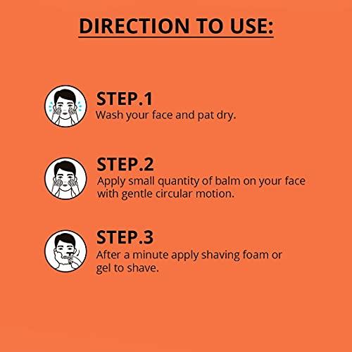 MAN CODE Mancode Pre-Shave Balm for Men | 100gm | Balm Softens your Beard | Provides Razor Glide for a Smooth Zesty Shave | Apply to Prevent Shaving Irritation and Razor Burns | Cut & Irritation Free Shave.