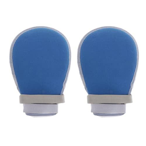 Generic Losa 2Pc Finger Control Mitt Hand Restraints Protector Mittens Gloves Safety Palm