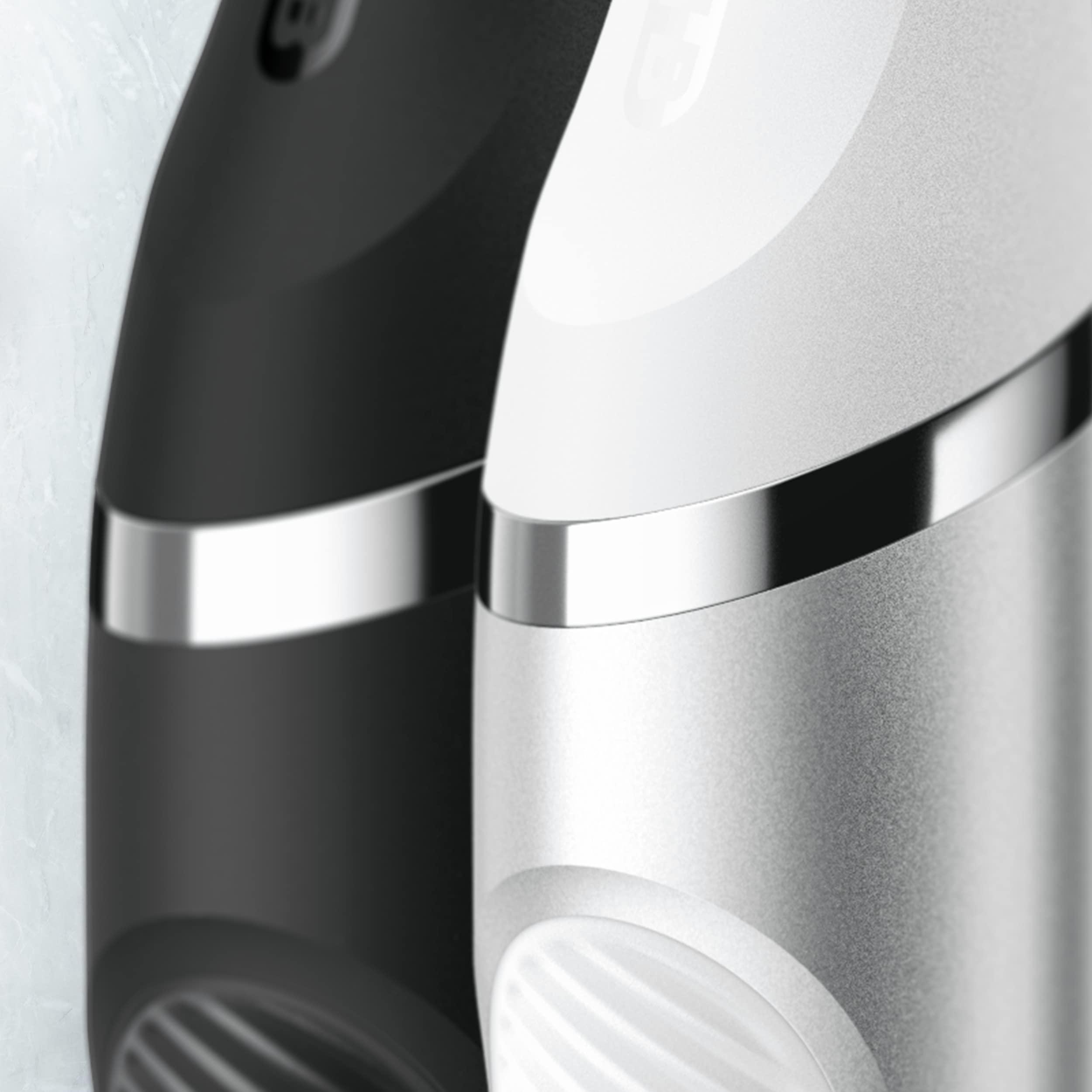 Oral-B Oral-B Clic Toothbrush Replacement Brush Heads, Whitening, Black, 2 Count