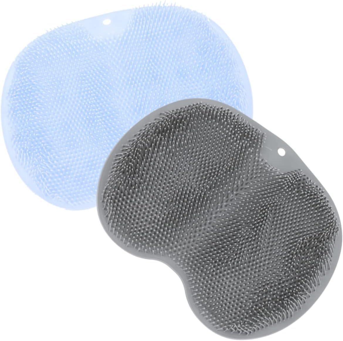 Anayu store Anayu store (1Pcs) Artifact Shower Foot Rest for Shaving Legs Foot Scrub Foot Massage Scrubber Shower Foot Massager Pad Shower Back Brush Shower Foot Cleaner for Unisex.