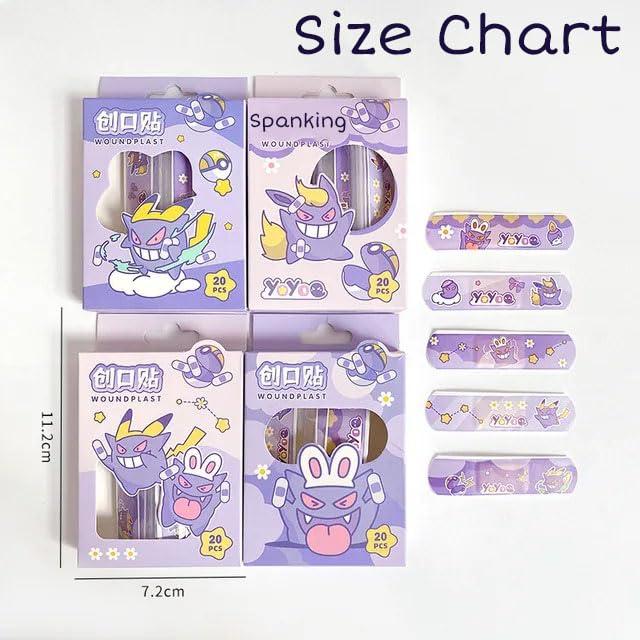 Spanking Spanking Waterproof Breathable Cute Cartoon Band Aid Hemostasis Adhesive Bandages First Aid Emergency Kit For Kids Children 1 Box 20pcs Each pack