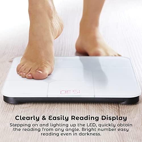 HESLEY Hesley Smart Weight Machine/Weighing Machine with hesley FIT APP and advanced german sensor