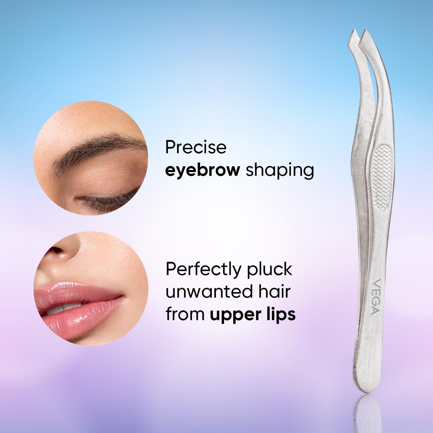 VEGA Vega Tweezer , Slant Tip