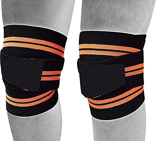 Xpeed XPEED Line Knee Cap Wrap Support for Knee Men Weight Lifting Knee Support Wrap for Squats Knee Brace Sleeve Adjustable Wrap Gym Wrap Workout Home Fitness & Sports Training