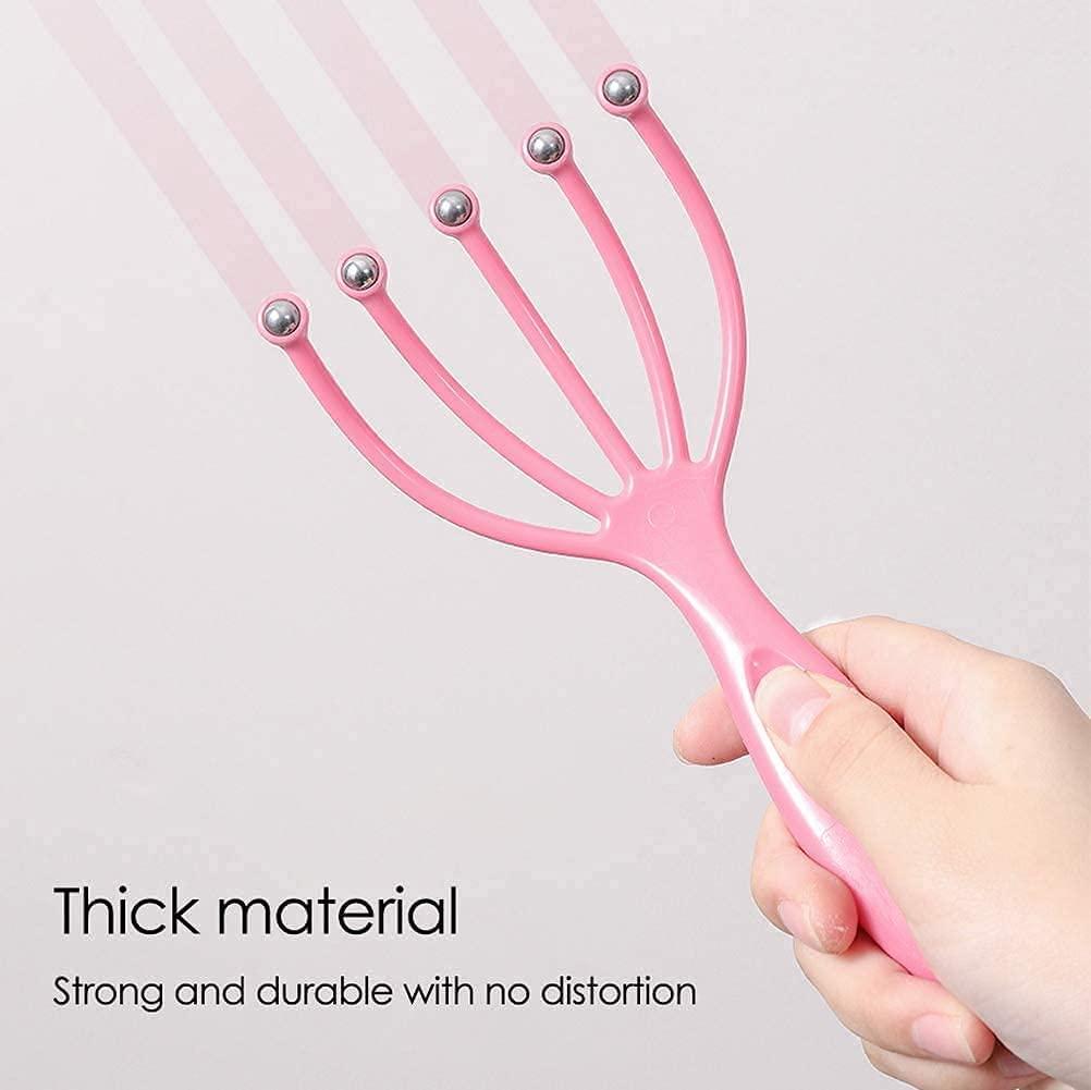 Top Select Top Select Head Massager 5 Roller Balls Prongs Scratcher Deep Relaxation,Head Scalp Massagers for Headache Relief, Scalp Stress Relax (1 Pieces/Multi-Color)