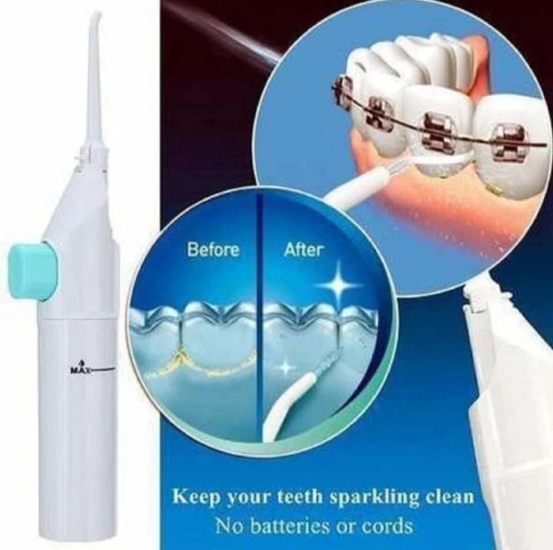 SVK DREAM SVK Dream Speed Dental Care Water Jet Flosser Whitening Teeth Kit with Air Technology Cordless Travelling Liquid Jet Air Technology Dental Oral Irrigator
