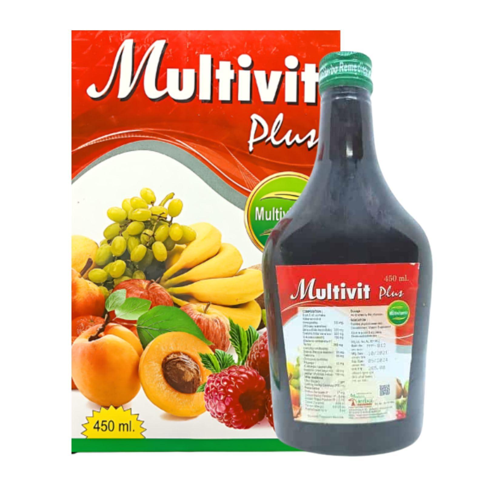 HERBSHD MULTIVIT PLUS Syrup ayurvedic Revitalizer vitamin Tonic