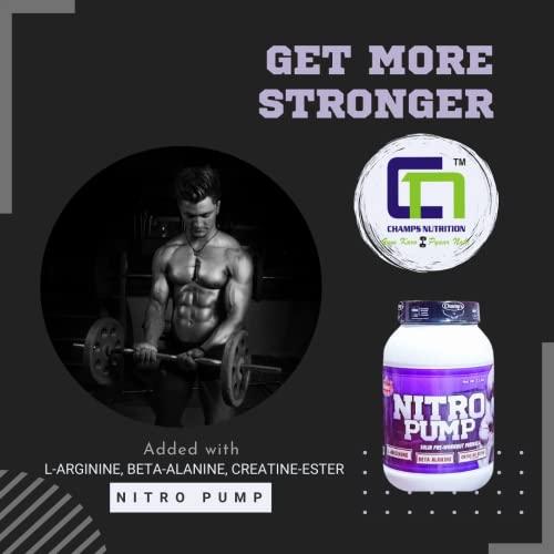 CHAMPS NUTRITION Champs Nutrition Nitro Pump (Solid Pre-Workout) (2Lbs)