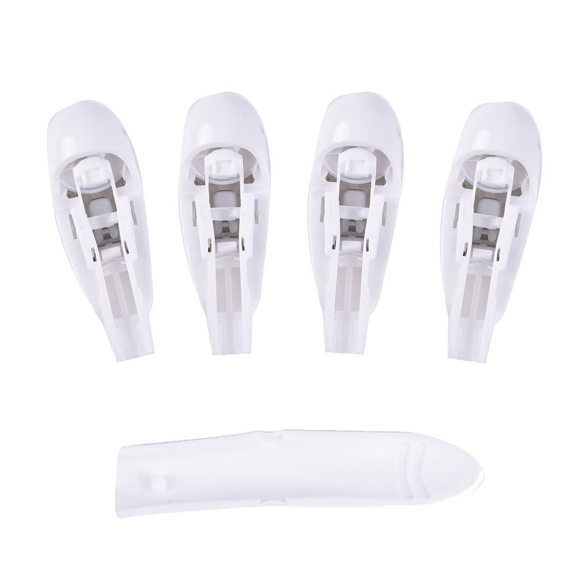 Othanary Sensitive Replacement Toothbrush Heads Compatible with Oral-B Cross Action Power 3733 4732,Rotating Powerhead and Crisscross Bristles (White)