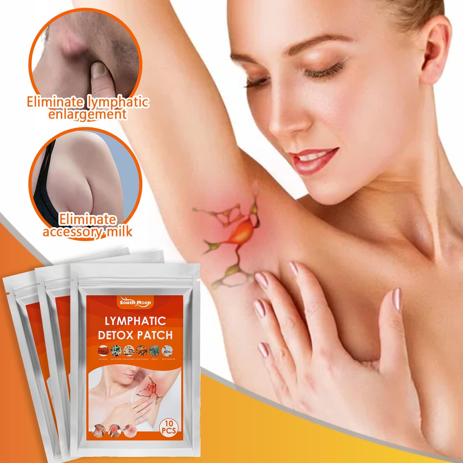 Irovami Irovami 10Pcs Lymphatic Detox Patches Accessory Mammary Lymph Patch Lymphatic Drainage Swelling Relief