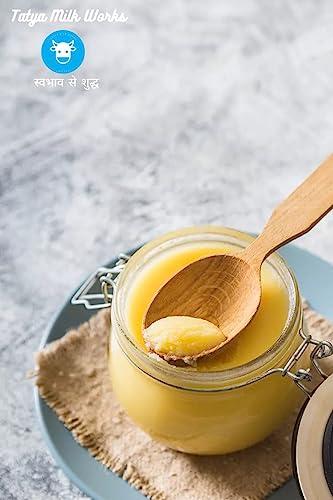 TATYA MILK WORKS Tatya Milk A2 Desi COW Ghee (500 ml, Gir Cow)