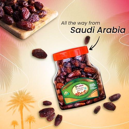 Lion Dates Lion Delicacy Dates 2kg | Deglet Noor dates | Saudi Arabia Dates | khajoor or khajur dry fruits | Healthy & Nutritious Snack