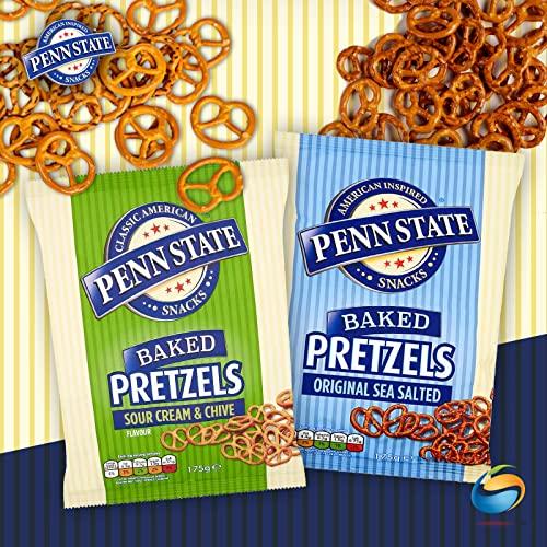 BAMA Penn State Sour Cream & Chive Pretzels (Pack of 6)
