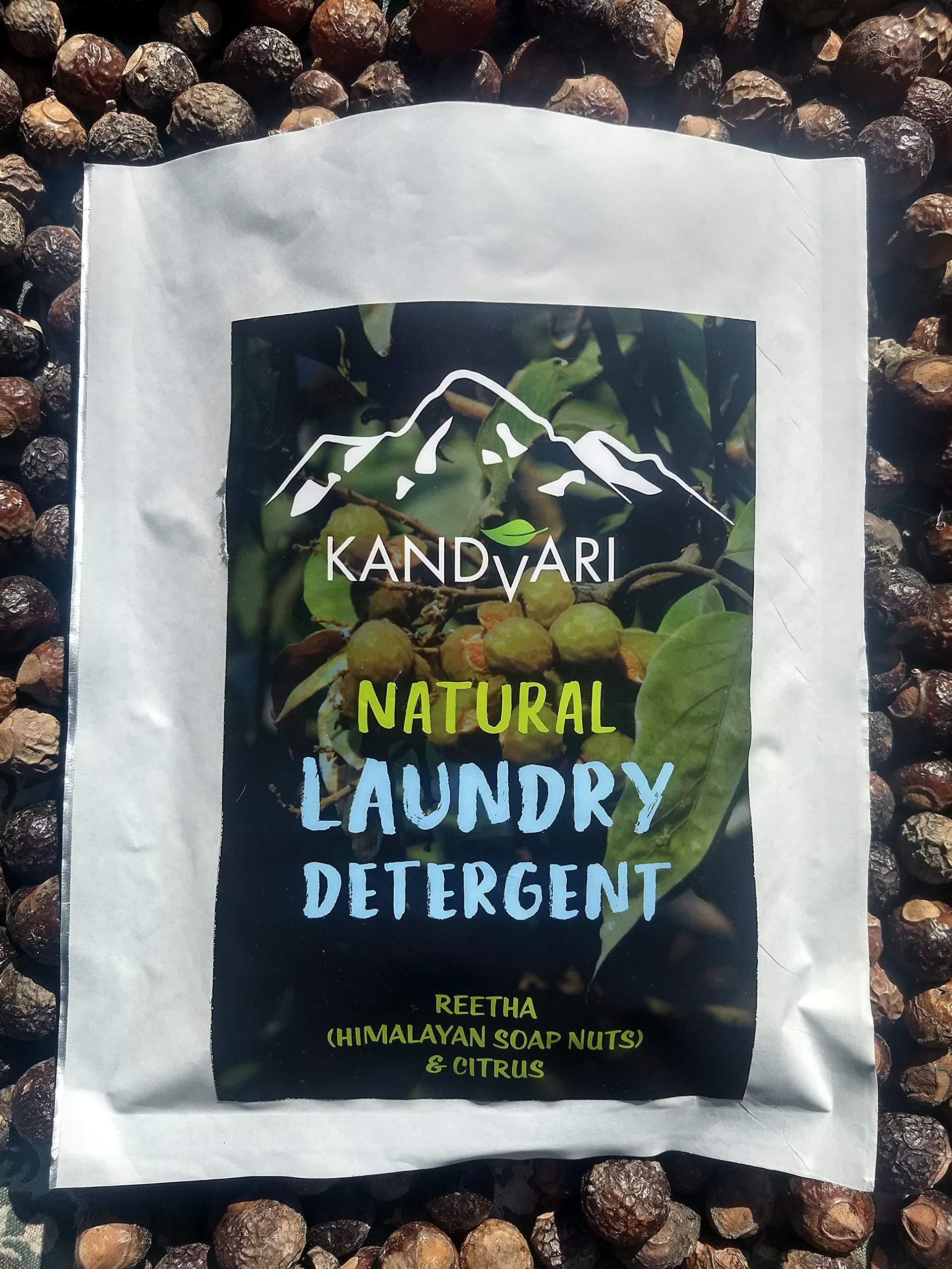 KANDVARI KANDVARI Eco-Friendly Hypoallergenic Chemical Free Natural Baby Laundry Detergent Powder (20 + 20 Loads)