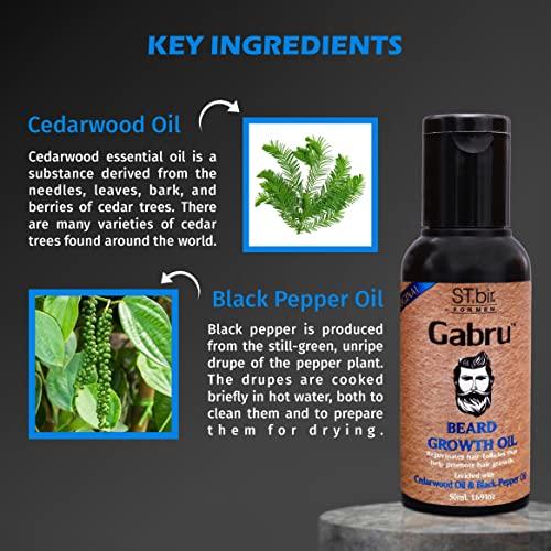 ST.bir ST.bir Gabru Beard Oil Cedarwood and Blackpepper