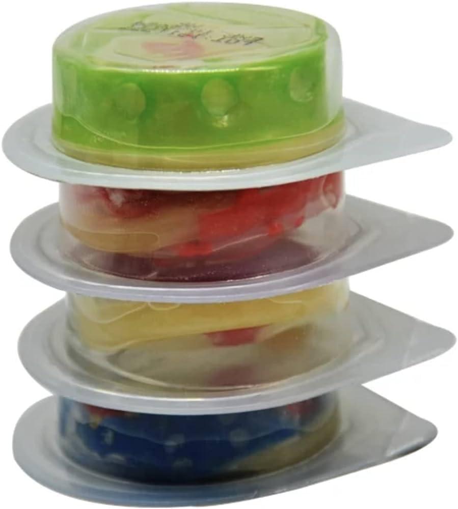 GREYFIRE Extra Dotted Extra Time Condoms for men Extra Ribbed For Long Lasting Climax Dealy Condom Pack of 4