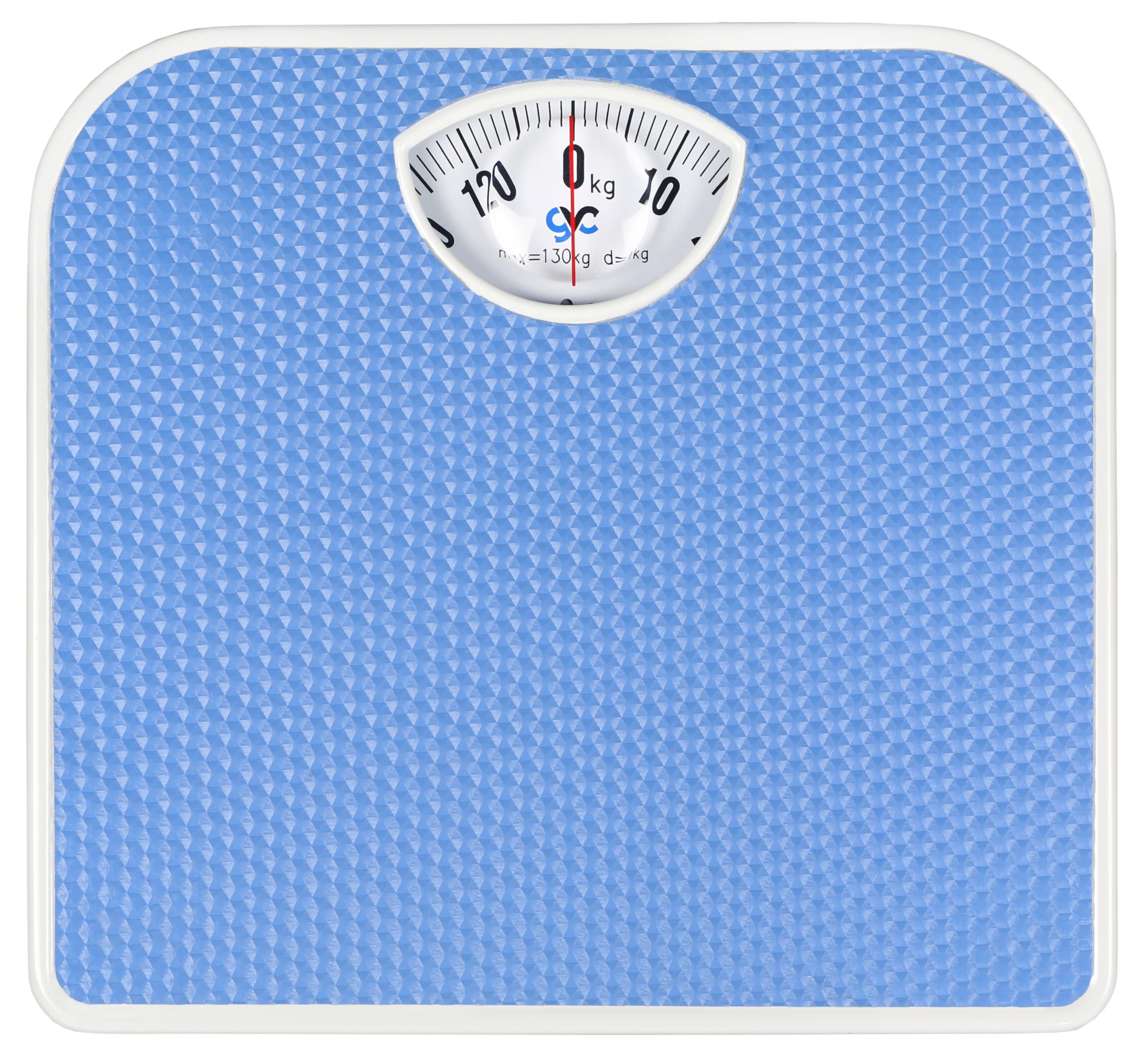 GVC GVC 130Kg Iron Analog Weight Machine | Iron Analogue Weighing Scale | Full Metal Body With Anti-Skid Mat | Capacity: 130Kg Blue