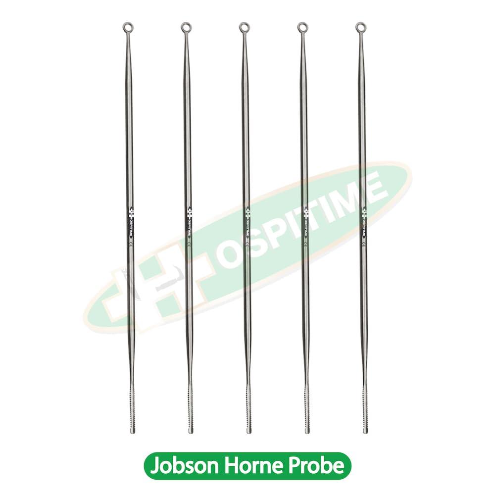 HOSPITIME Hospitime Jobson Horne Probe/Ear Wax Removal Probe 17.5cm (7\") - Set of 5 Pcs - Premium Quality Ear Wax Remover