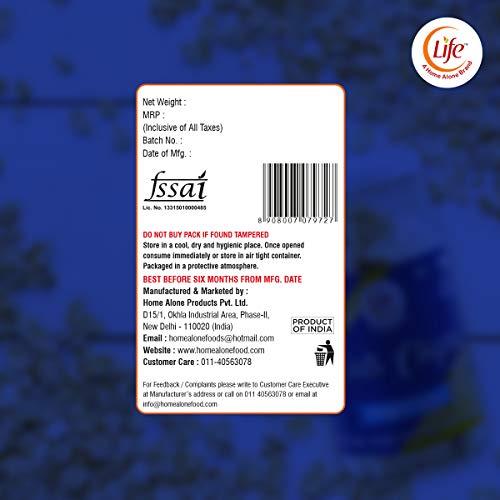 Life Life Gluten Free Oats Chips - Cream & Onion (Pack of 3) Each-100g - Healthy Munch Anytime Snack