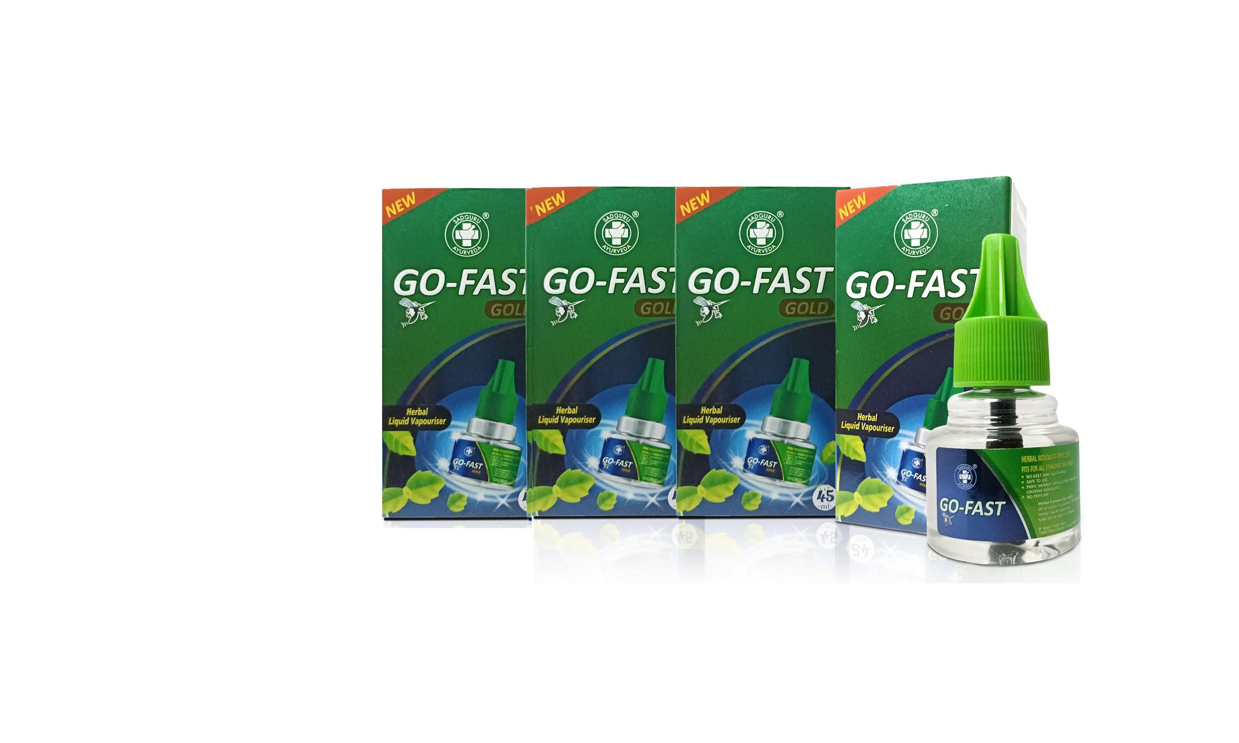 sadguru SADGURU AYURVEDA GO-FAST MOSQUITO HEBAL LIQUID VAPOURISER (GO FAST 5)