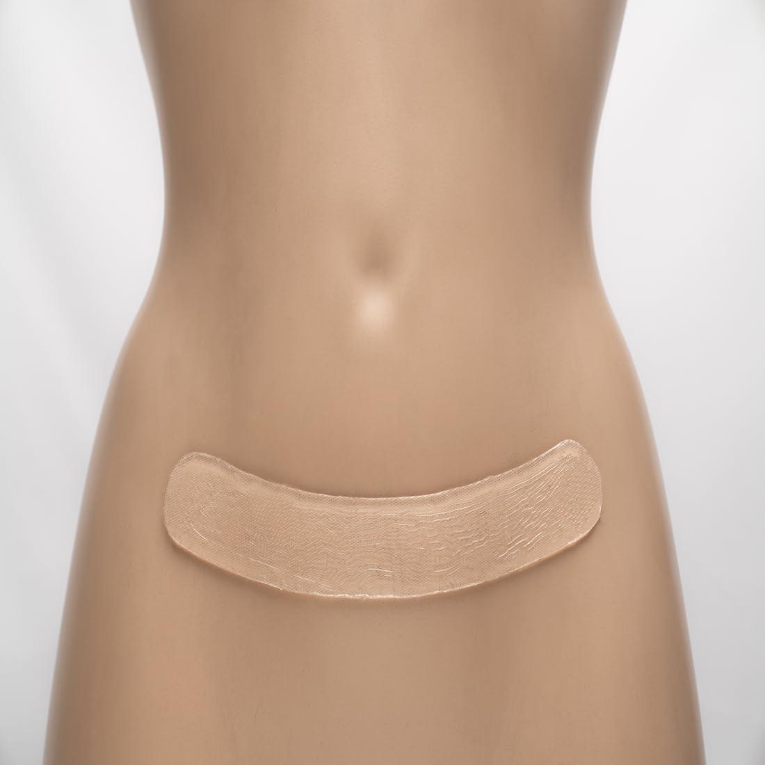 SCARXGEN Scarxgen Silicone Gel Sheet | Scar Sheet | Scars, Cuts and Scrapes, Laparoscopic scar | Reusable and Washable Sheet | Keloid and Hypertrophic scar I Visible scar reduction (3CMX20CM(BOX OF 1 UNIT))