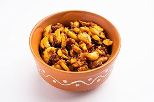 Hit Bite Hit Bite Homemade Garlic Pickle Fresh Lashun Ka achar - Tasty Tangy and Spicy Lassan Achar 250gm