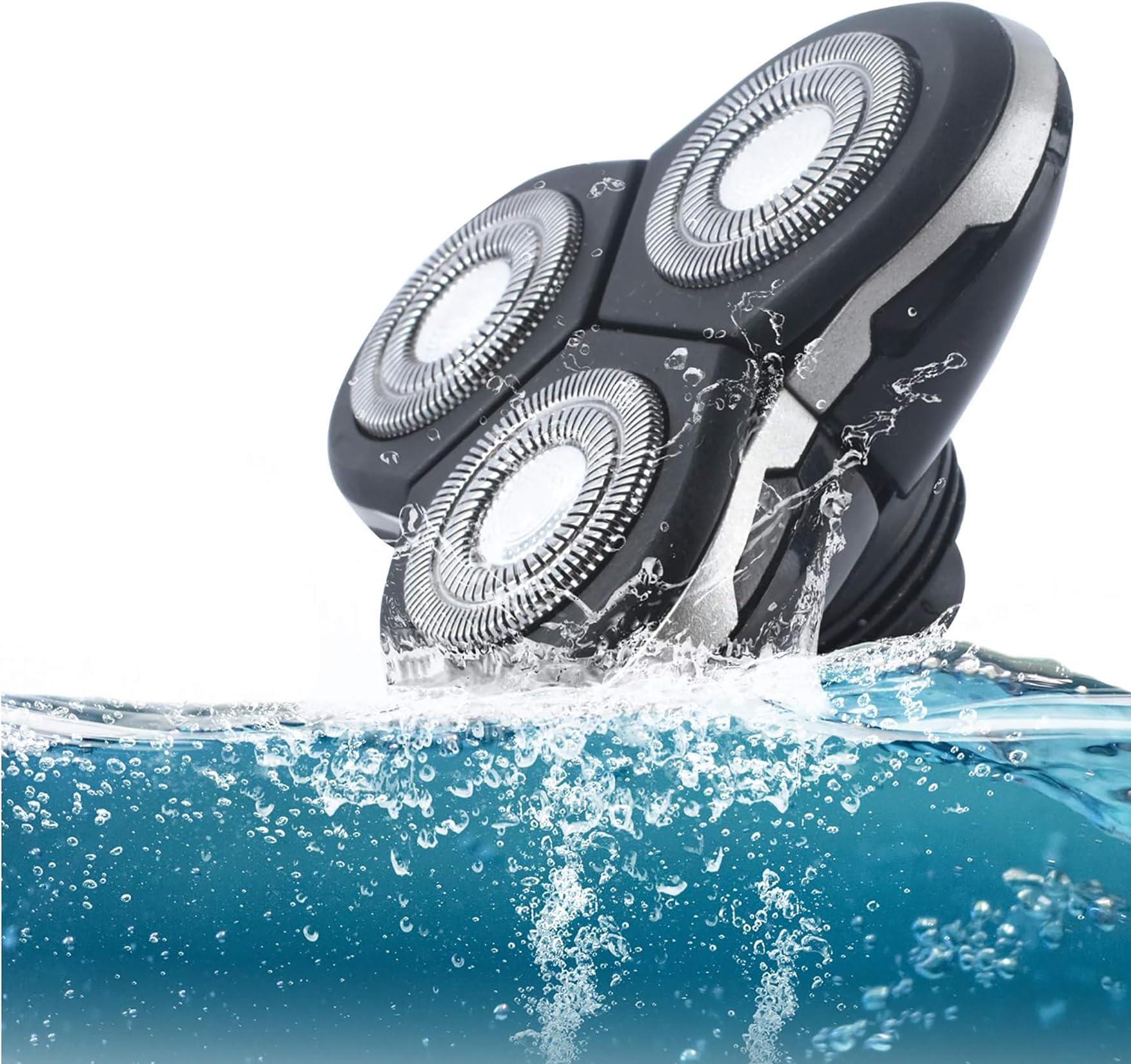 Poweka Poweka Rq12 Replacement Shaver Head Compatible With Philips Norelco Rq11 Rq10 Sensotouch 3D 1260X 1280X 1290X Rq1180 Arcitec Razor Shaving Unit Triple 3D