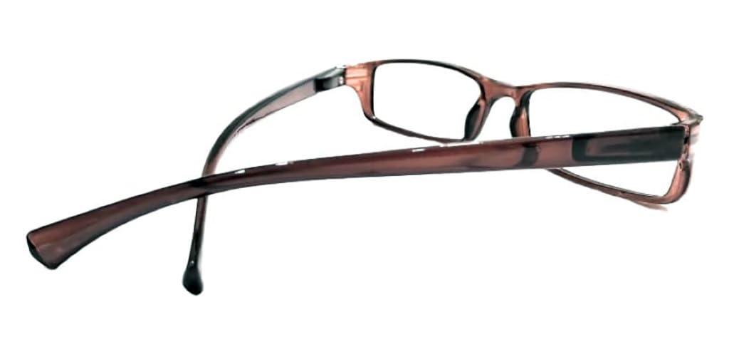 I-CARE OPTICALS I-CARE OPTICALS Power Reading Glasses Premium Unisex Near Vision Light Weight With Spring Small Size Available in 7 Colours +1.00 to +3.00 (+2.50, Brown)