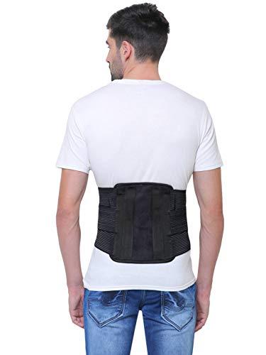 Remedo Remedo Lumbar Support Belt, Medium 32-36 Inches (Black)