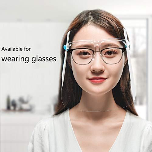 3G Chemist 3G Chemist New Medical Goggles Face Shield with Spectacle Visor with Glass Frame, Anti Fog Super Comfortable, for Men/Women/Children, Pack of 10