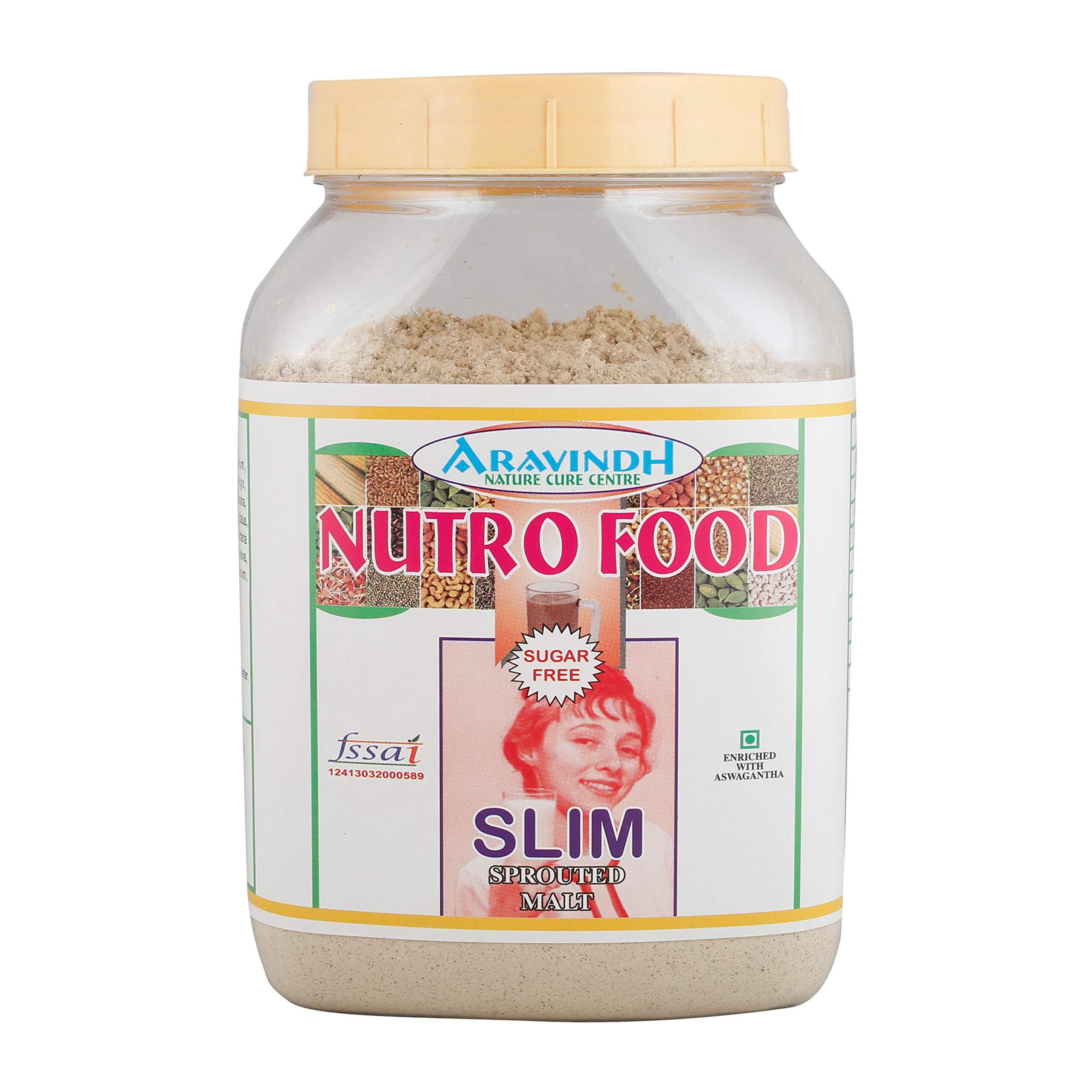 ARAVINDH HERBAL ARAVINDH NUTRO FOOD SLIM (SUGAR FREE) 500 GMS