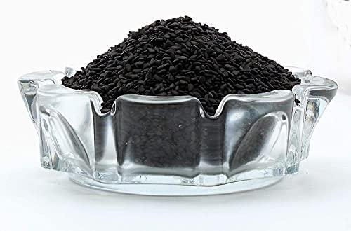 Herbanuts Herbanuts Black Sesame Seeds 2kg, Black Gingelly Seeds, Black Sesame Seeds for Eating, Kali tilli,Kaale Till