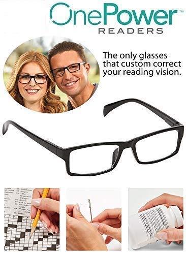 Homesoul Homesoul Reading Glasses from One Power Readers - Read Small Print and Computer Screens - no Changing Glasses - Flex Focus Optics for Women & Men (1 Pair)