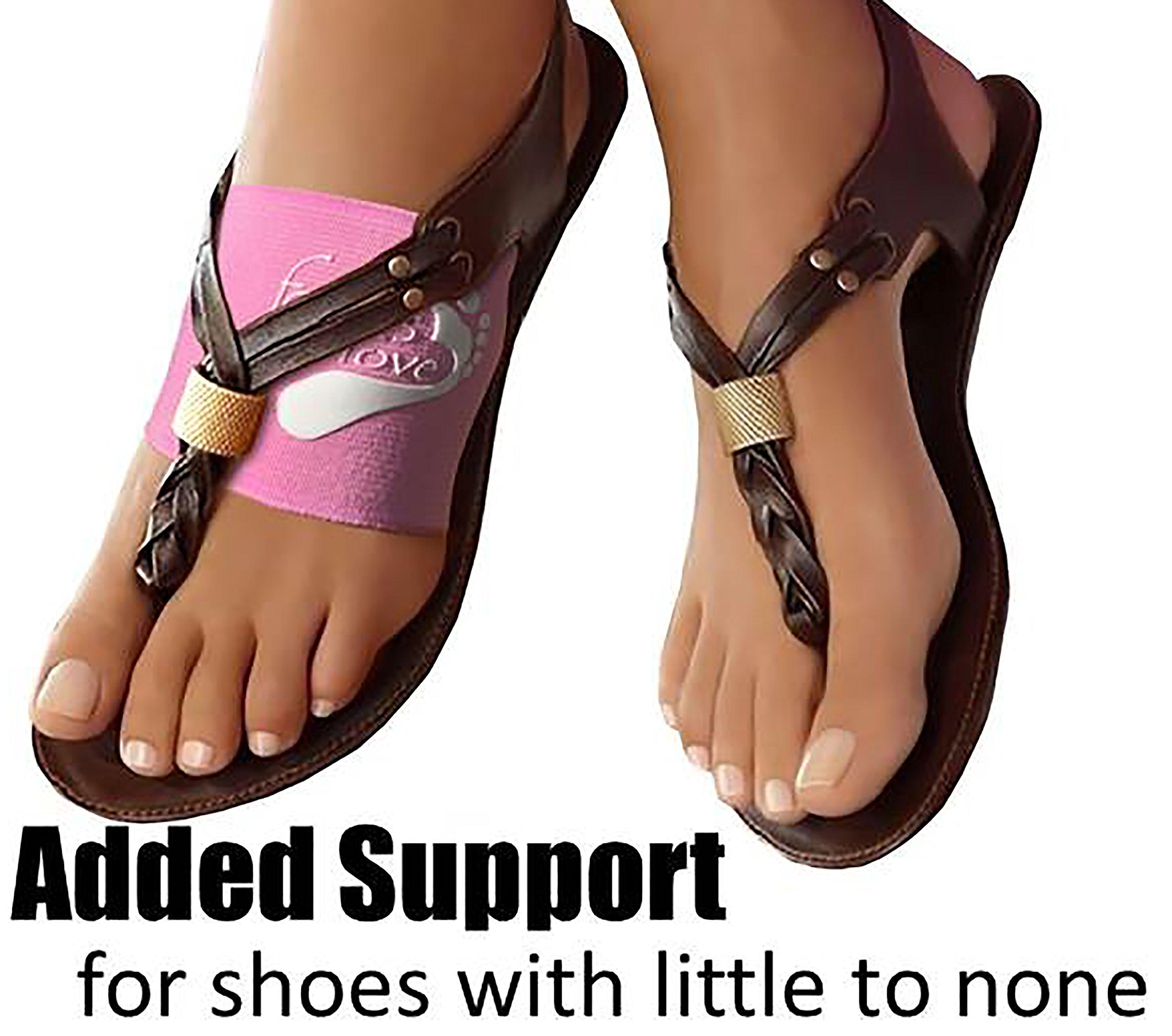 FOOTS LOVE Foots Love- Compression Arch Supports for Plantar Fasciitis, Flat Feet, High Arch, Metatarsal and Heel Pain Relief.