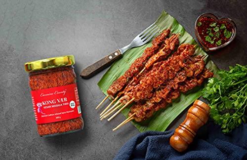 Carmine County Carmine County Kashmiri Masala Tikki (Ver) - Blended Spices & Herbs Premix 200 g - Tasty and flavorful Recipe