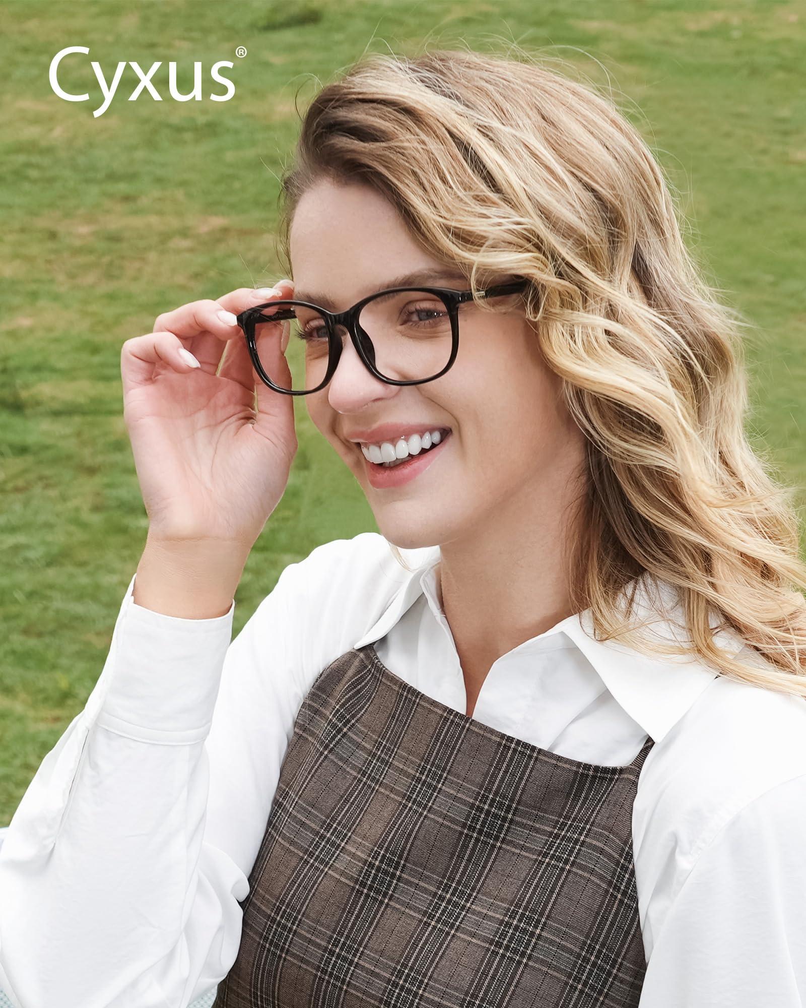 Cyxus Cyxus Transparent Lens Anti Blue Light Glasses UV Blocking Computer Eyewear