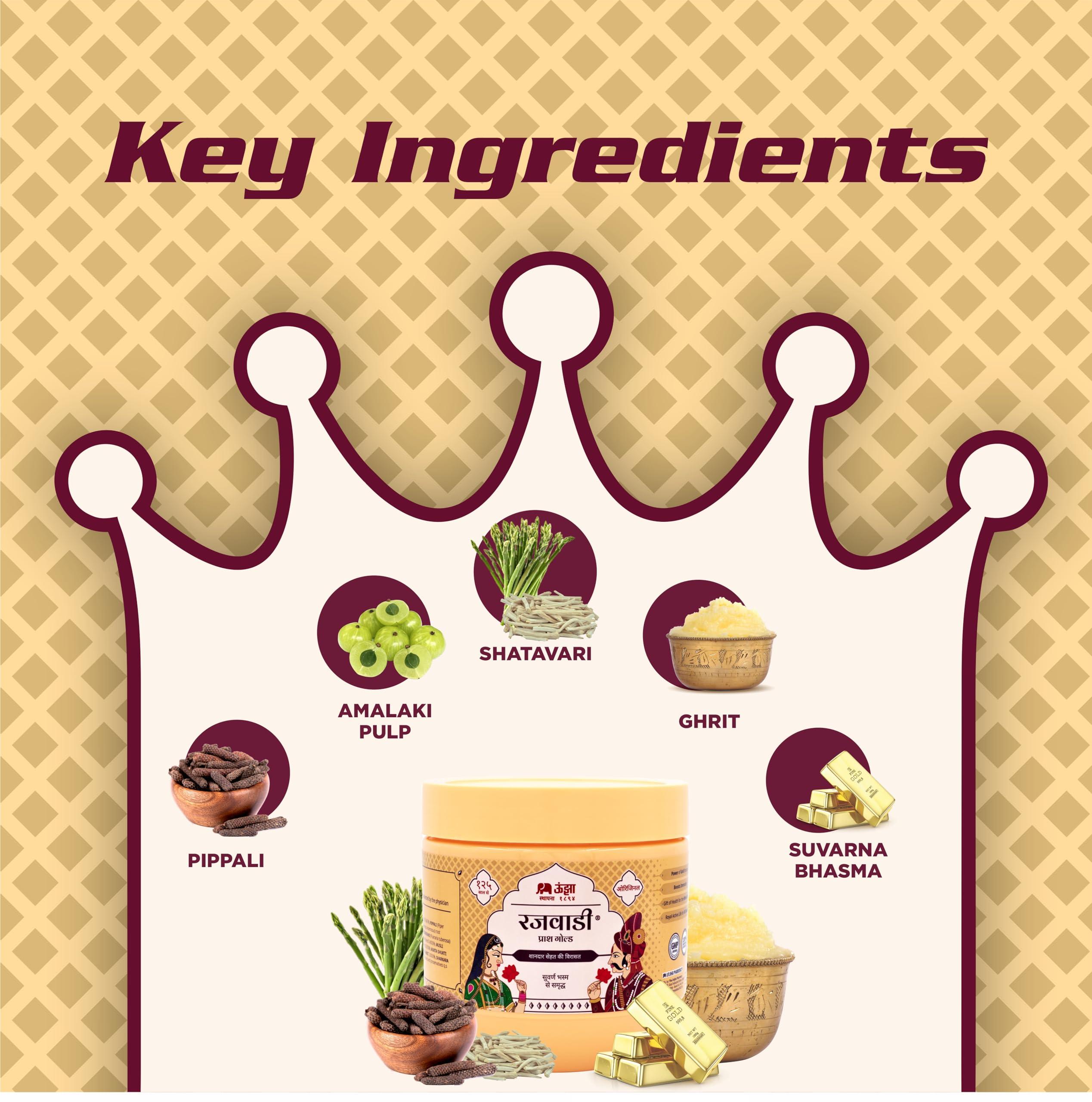 The Unjha Pharmacy The Unjha Pharmacy Rajwadi Chyawanprash, Ayurvedic, 1 Kg